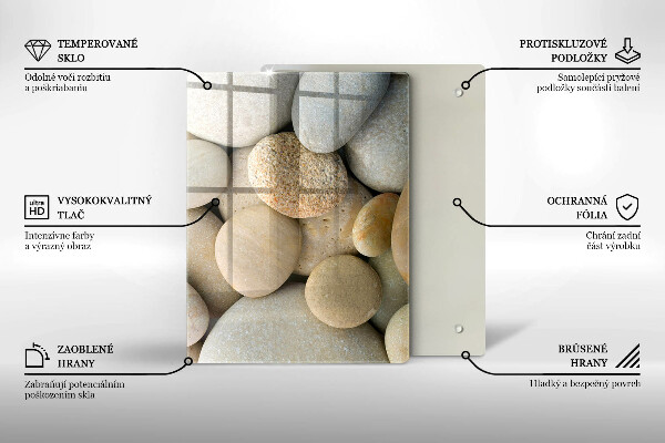 Glas Ceranfeldabdeckung Spritzschutz Abstrakte goldene Linien