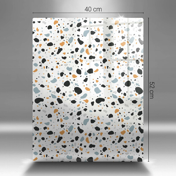 Glas Herdabdeckplatte Dekoratives Steinzeug