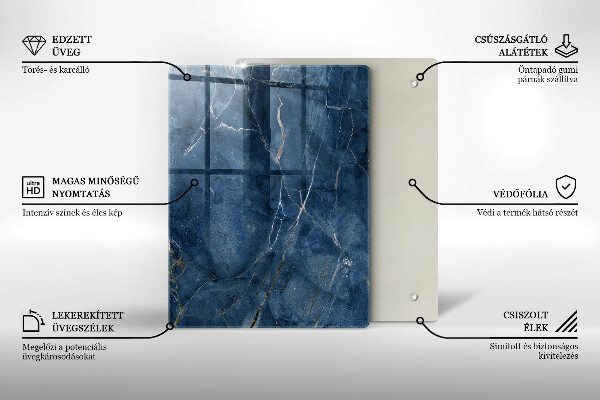 Glas Herdabdeckplatte Dekoratives Steinzeug