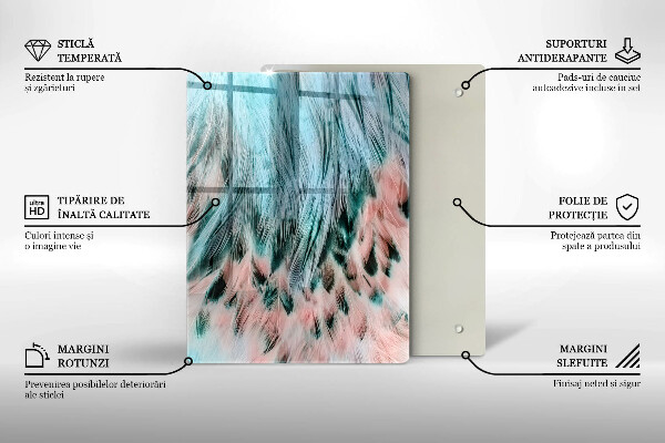 Glas Ceranfeldabdeckung Spritzschutz Rauchige Abstraktion