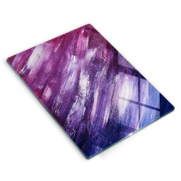 Glas Herdabdeckplatte Abstraktion malen