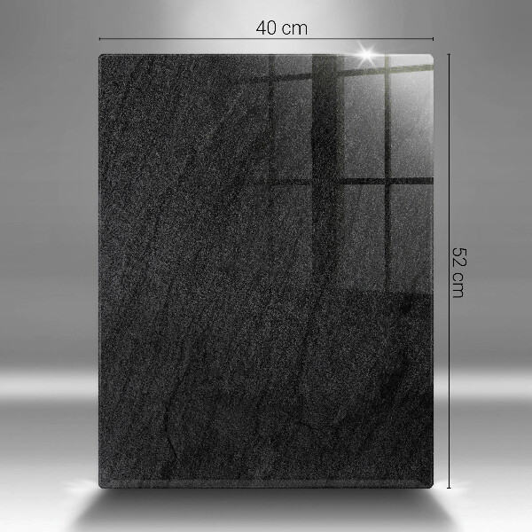 Glas Herdabdeckplatte Steinstruktur