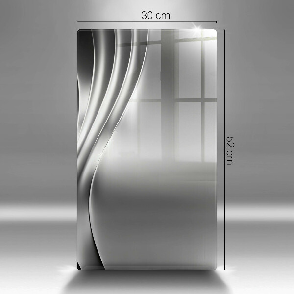 Glas Herdabdeckplatte Metallstruktur