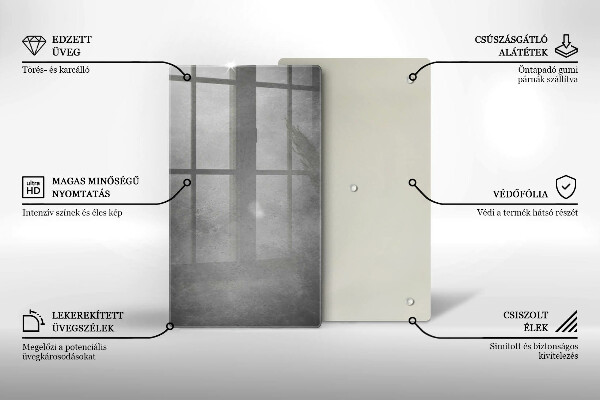 Glas Ceranfeldabdeckung Spritzschutz Betonbeschaffenheitshintergrund
