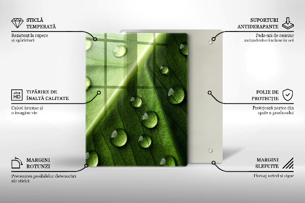 Glas Ceranfeldabdeckung Spritzschutz Dekorative Fliesen