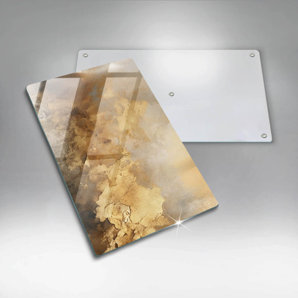 Glas Herdabdeckplatte Reichhaltige Textur