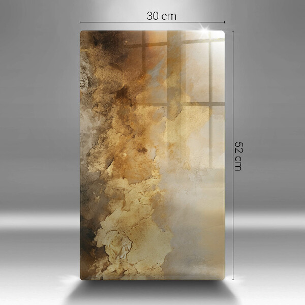 Glas Herdabdeckplatte Reichhaltige Textur