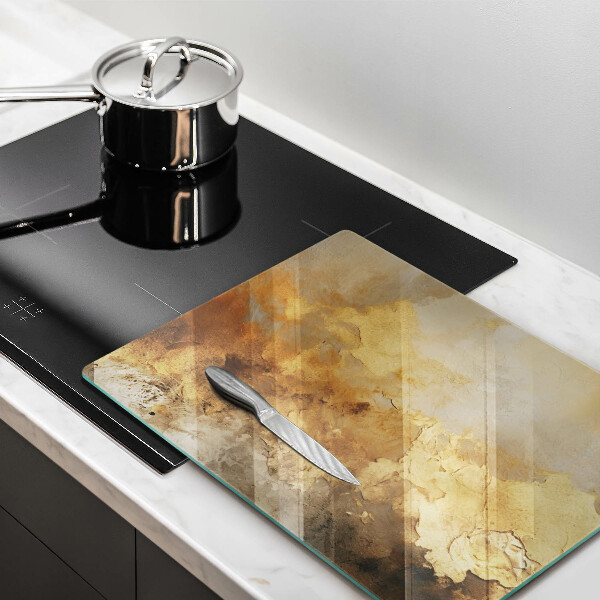 Glas Herdabdeckplatte Reichhaltige Textur