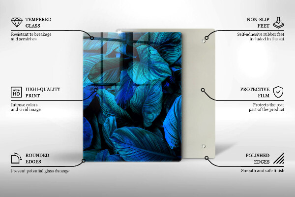 Glas Herdabdeckplatte Helle Holzstruktur