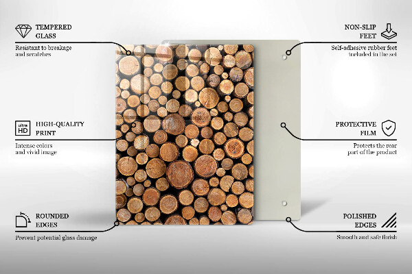 Glas Herdabdeckplatte Die Süße des Kuchens