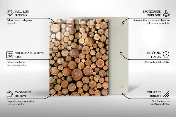 Glas Herdabdeckplatte Die Süße des Kuchens