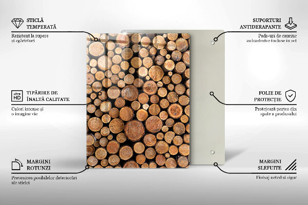 Glas Herdabdeckplatte Die Süße des Kuchens