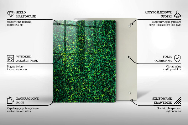 Glas Herdabdeckplatte Kaffeebohnen