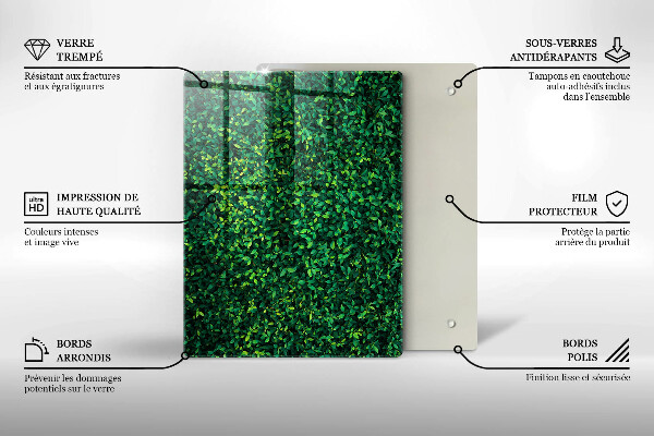 Glas Herdabdeckplatte Kaffeebohnen