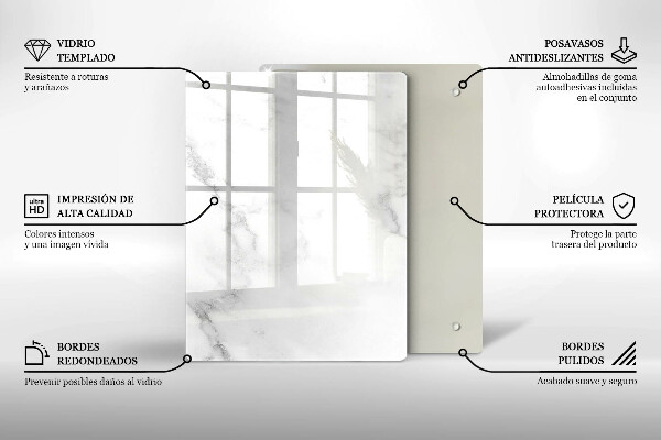 Glas Herdabdeckplatte Kaffeebohnen