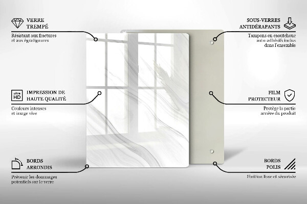Glas Herdabdeckplatte Orientalische Gewürze