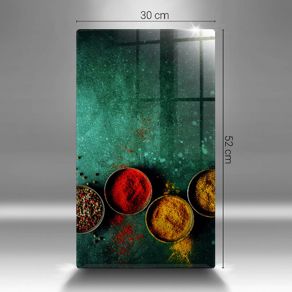 Glas Herdabdeckplatte Orientalische Gewürze