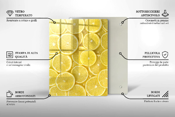 Glas Herdabdeckplatte Bunte Bonbons