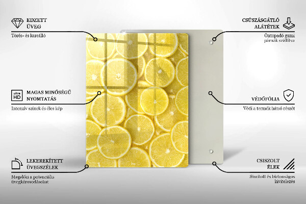 Glas Herdabdeckplatte Bunte Bonbons