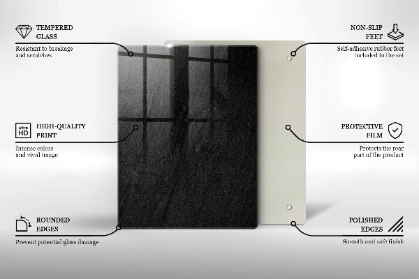 Glas Herdabdeckplatte Cartoon-Zitronen