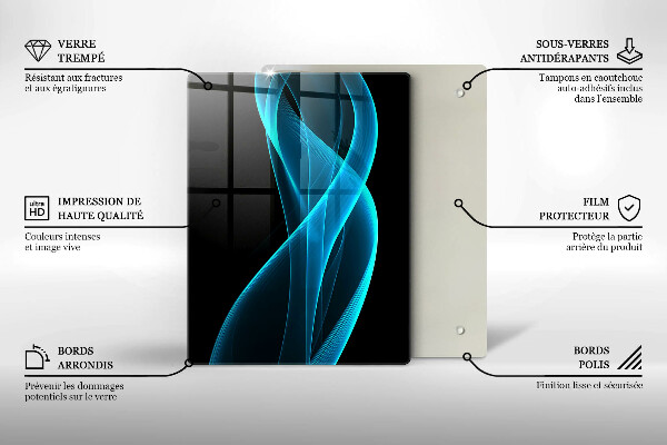 Glas Herdabdeckplatte Nahaufnahme von Kirschen