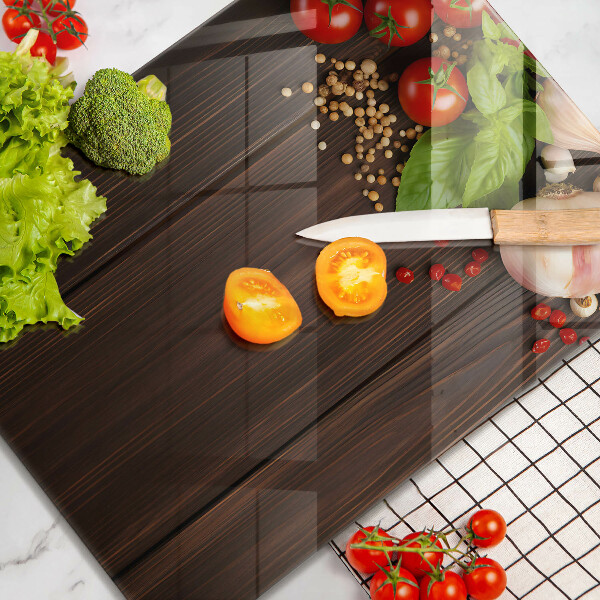 Glas Herdabdeckplatte Gemüse auf dem Tisch