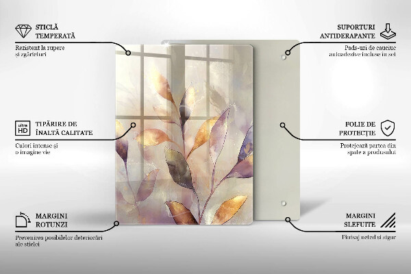 Glas Herdabdeckplatte Gemüse auf dem Tisch