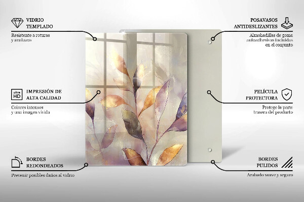 Glas Herdabdeckplatte Gemüse auf dem Tisch