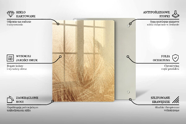 Glas Herdabdeckplatte Nüsse auf weißem Hintergrund