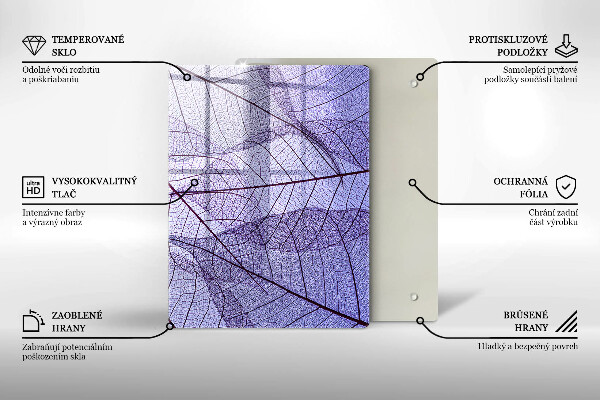 Glas Herdabdeckplatte Gemüse und Gewürze