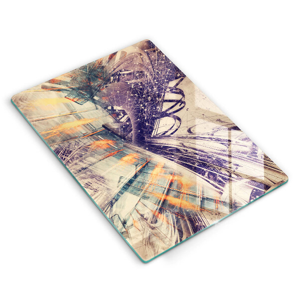 Glas Herdabdeckplatte Moderne Komposition