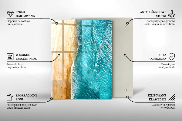 Glas Herdabdeckplatte Moderne Komposition