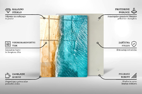 Glas Herdabdeckplatte Moderne Komposition