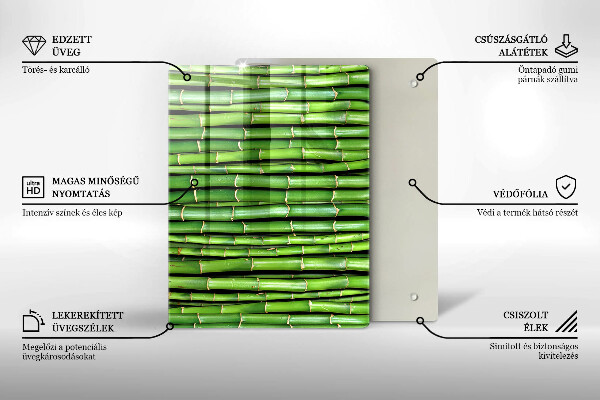 Glas Ceranfeldabdeckung Spritzschutz Alte Holzbretter