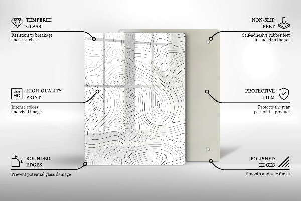 Glas Ceranfeldabdeckung Spritzschutz Alte Weinkorken