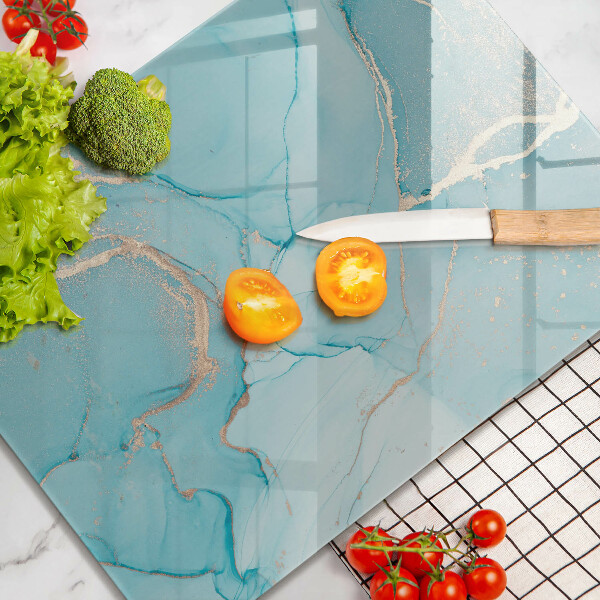 Glas Herdabdeckplatte Steinabstraktion