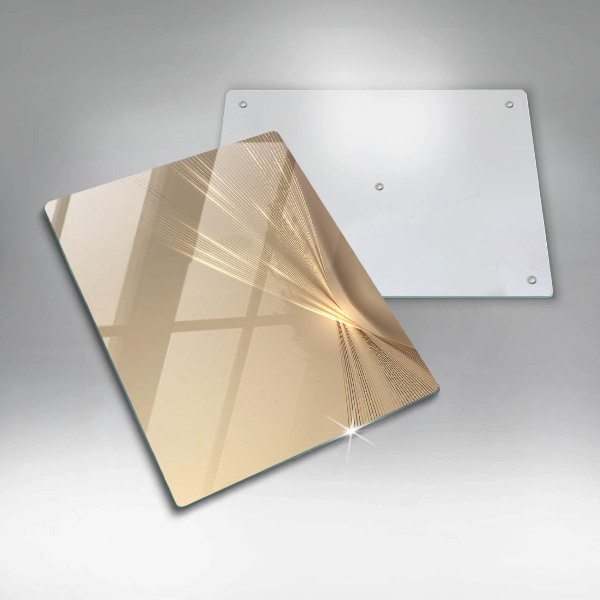 Glas Herdabdeckplatte Moderne Abstraktion