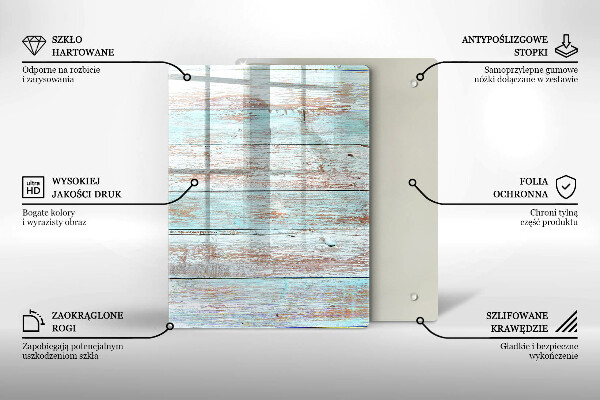 Glas Herdabdeckplatte Moderne Abstraktion
