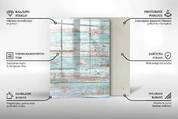 Glas Herdabdeckplatte Moderne Abstraktion