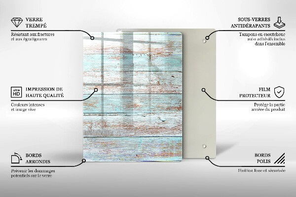 Glas Herdabdeckplatte Moderne Abstraktion