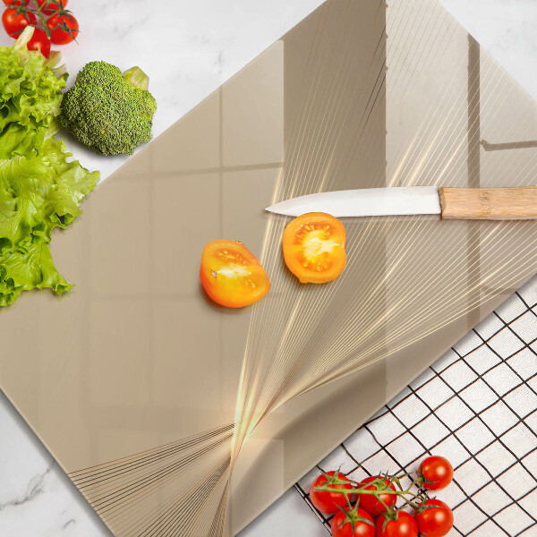 Glas Herdabdeckplatte Moderne Abstraktion