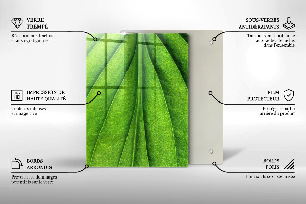 Glas Ceranfeldabdeckung Spritzschutz Marmorsteinstruktur