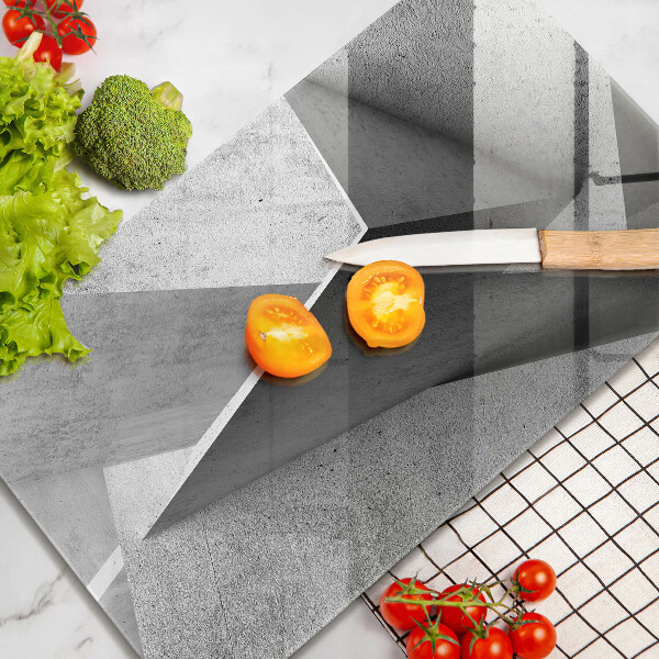 Glas Ceranfeldabdeckung Spritzschutz Konkrete Abstraktion