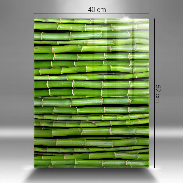 Glas Ceranfeldabdeckung Spritzschutz Naturbambus