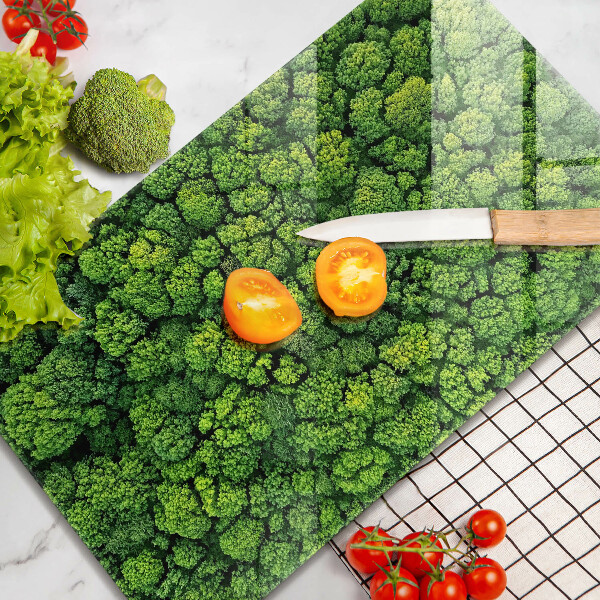 Glas Ceranfeldabdeckung Spritzschutz Naturmoospflanze