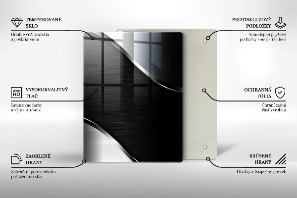 Glas Ceranfeldabdeckung Spritzschutz Alte Holzbretter