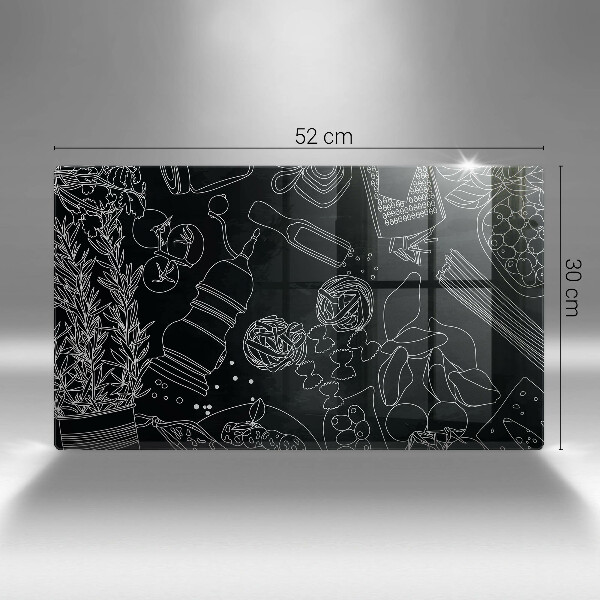 Glas Herdabdeckplatte Küchenzubehör