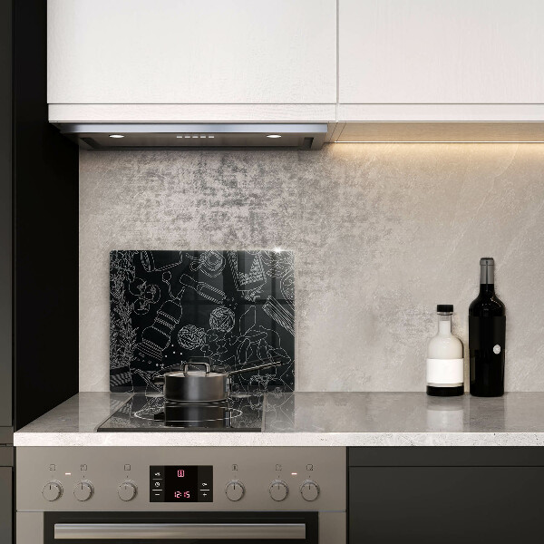 Glas Herdabdeckplatte Küchenzubehör