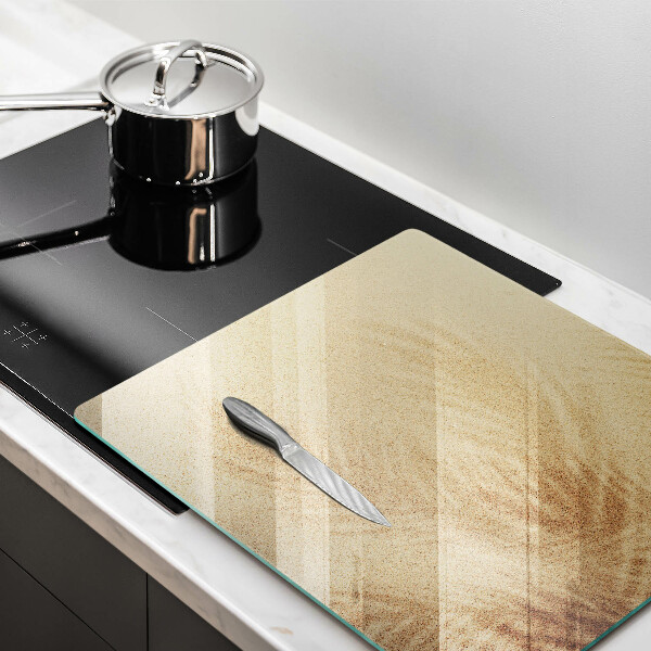 Glas Ceranfeldabdeckung Strandsandurlaub