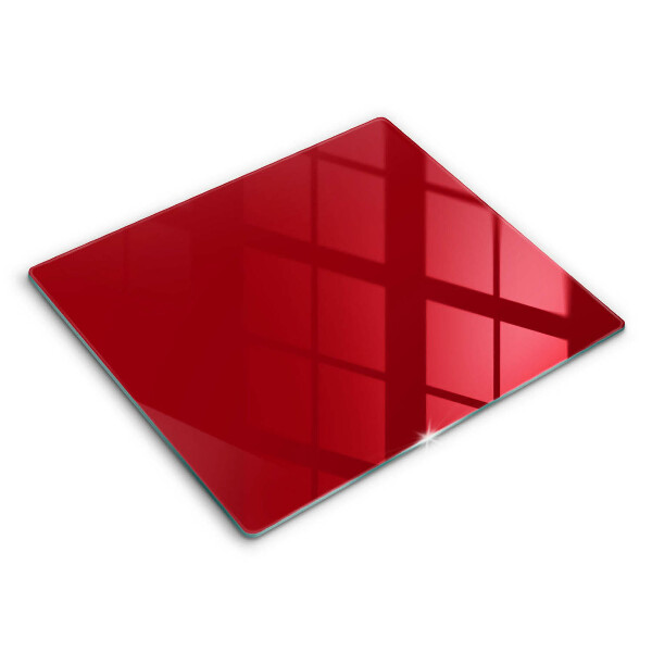 Glas Ceranfeldabdeckung rote Farbe
